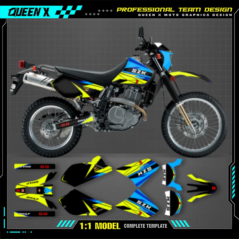 Queen X MOTOR For SUZUKI DR650 2021 2020 2019 2018 2017 2016-1996 Full Fairing Motorcycle Graphics Decals Stickers Kits 002
Queen X MOTOR For SUZUKI DR650 2021 2020 2019 2018 2017 2016-1996 Full Fairing Motorcycle Graphics Decals Stickers Kits 002