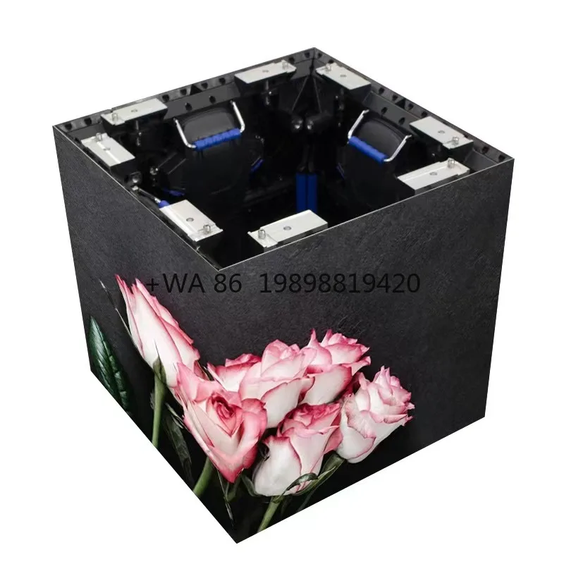 P4.81 Прямоугольный светодиодный экран Внутренняя подставка Светодиодный экран Cube Hd Led TV Большой экран дисплея Цифровой рекламный щит
P4.81 Прямоугольный светодиодный экран Внутренняя подставка Светодиодный экран Cube Hd Led TV Большой экран дисплея Цифровой рекламный щит