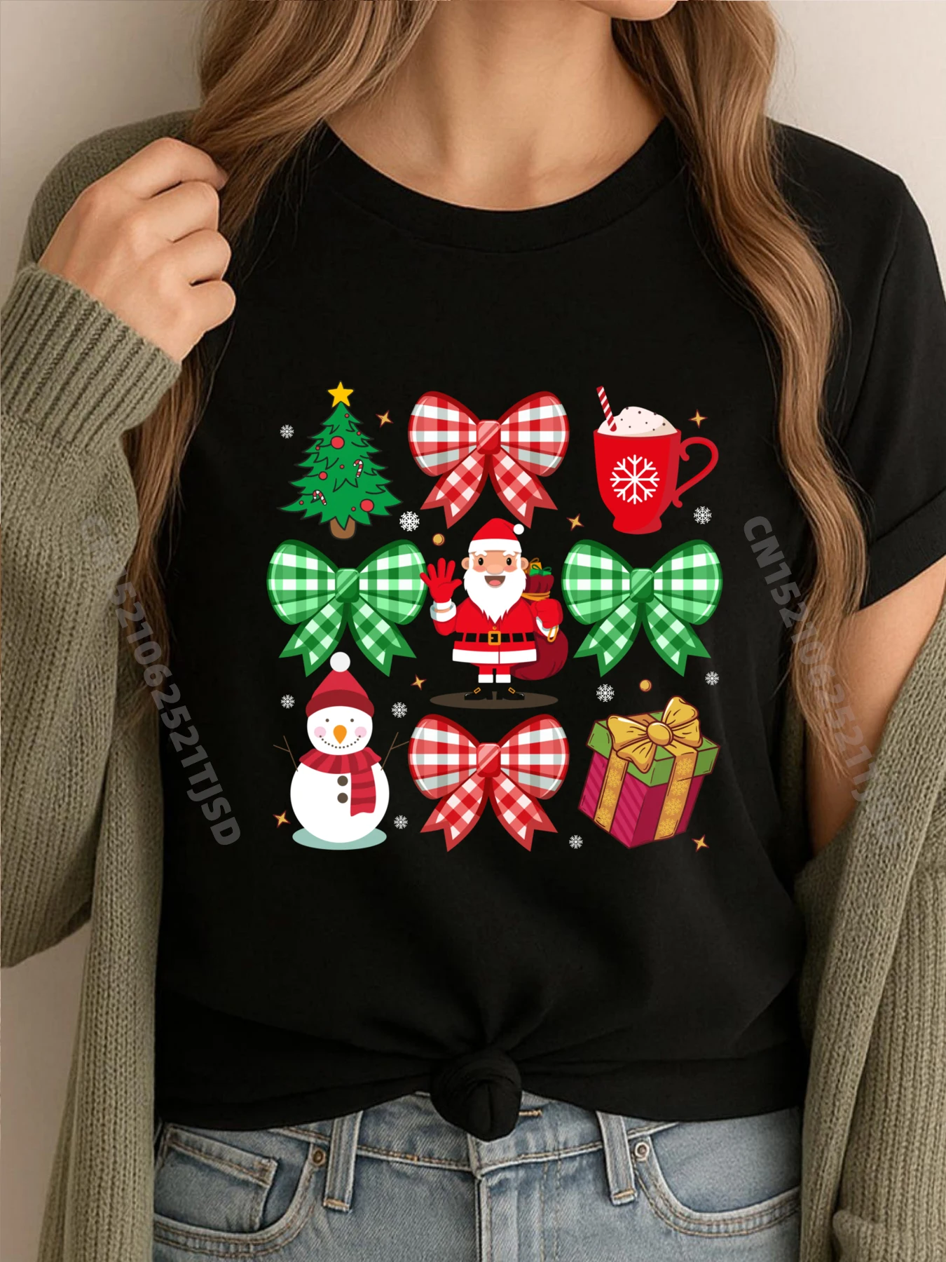 Retro Santa Claus Coquette Bow Pink Christmas Girls Pink Graphic Tees Gifts For Woman T Shirt Washed Crazy
Retro Santa Claus Coquette Bow Pink Christmas Girls Pink Graphic Tees Gifts For Woman T Shirt Washed Crazy