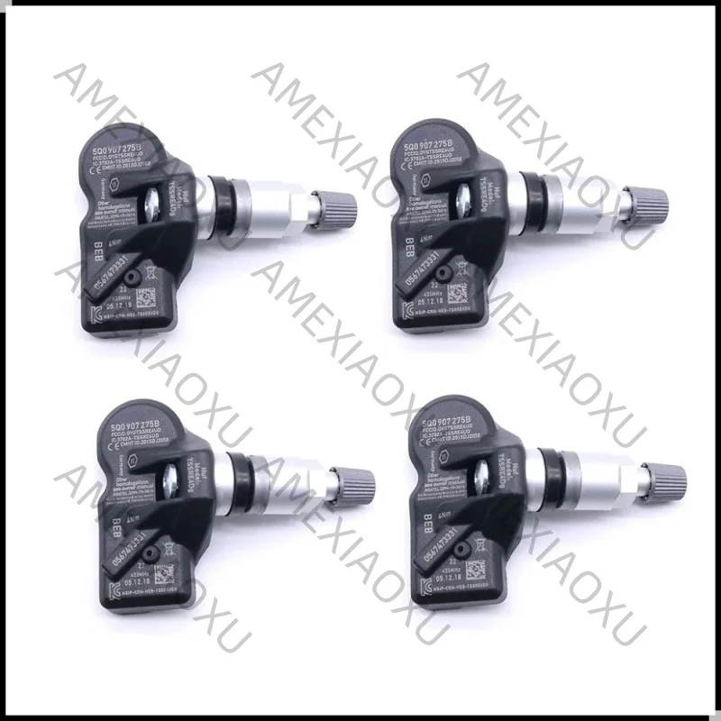 4Pcs Hot Sale Car TPMS Tire Pressure Sensor 433MHz For Volkswagen Тiguan Touareg Audi A3 A4 A7 A8 Porsche 911 5Q0998270D AMEXIAO
4Pcs Hot Sale Car TPMS Tire Pressure Sensor 433MHz For Volkswagen Тiguan Touareg Audi A3 A4 A7 A8 Porsche 911 5Q0998270D AMEXIAO