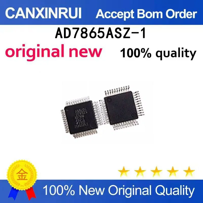(5-100 PCS) Brand new original AD7865ASZ-1 AD7865 QFP44 converter chip IC in stock
(5-100 PCS) Brand new original AD7865ASZ-1 AD7865 QFP44 converter chip IC in stock