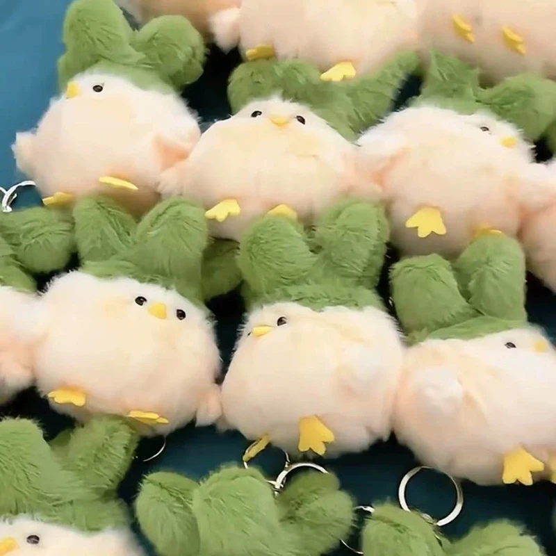PP Cotton Vegetable Chicken Pendant Stuffed Hanging Jewelry Cabbage Chicken Keychain Soft Cartoon Chicken Plush Keychain
PP Cotton Vegetable Chicken Pendant Stuffed Hanging Jewelry Cabbage Chicken Keychain Soft Cartoon Chicken Plush Keychain