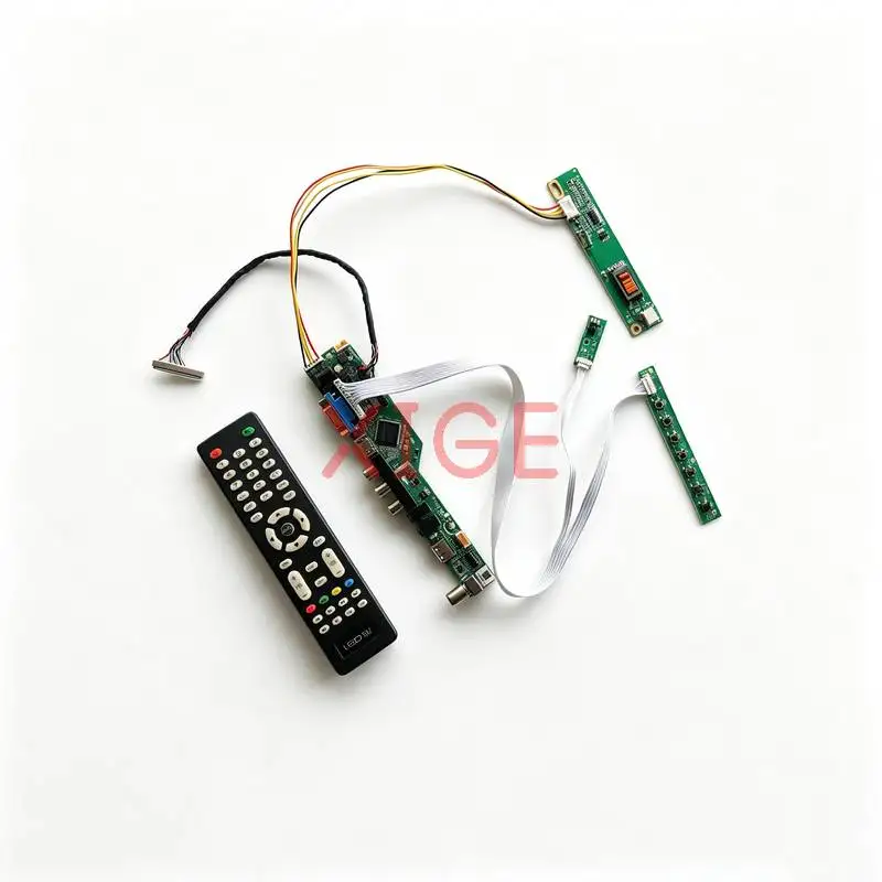 Screen Drive Controller Board Fit LTN141P2 LP141E2 LTN141P4 HT14P12 1CCFL USB+AV+VGA+HDMI 1400x1050 1400*1050 30Pin LVDS Kit DIY
Screen Drive Controller Board Fit LTN141P2 LP141E2 LTN141P4 HT14P12 1CCFL USB+AV+VGA+HDMI 1400x1050 1400*1050 30Pin LVDS Kit DIY