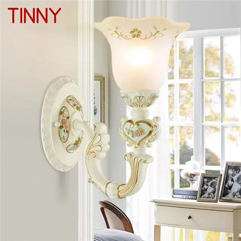 TINNY European Luxury Wall Lamp American Retro LED Living Room Bedroom Study Room Hotel Villa Model Room Aisle Wall Light
TINNY European Luxury Wall Lamp American Retro LED Living Room Bedroom Study Room Hotel Villa Model Room Aisle Wall Light