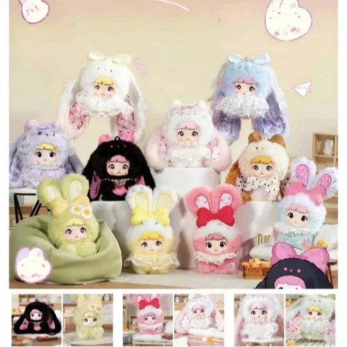 Nommi Baby Sweetheart Bunny Series слепая коробка фигурка кукла рюкзак брелок модная милая игрушка украшение для девочек праздничный подарок
Nommi Baby Sweetheart Bunny Series слепая коробка фигурка кукла рюкзак брелок модная милая игрушка украшение для девочек праздничный подарок