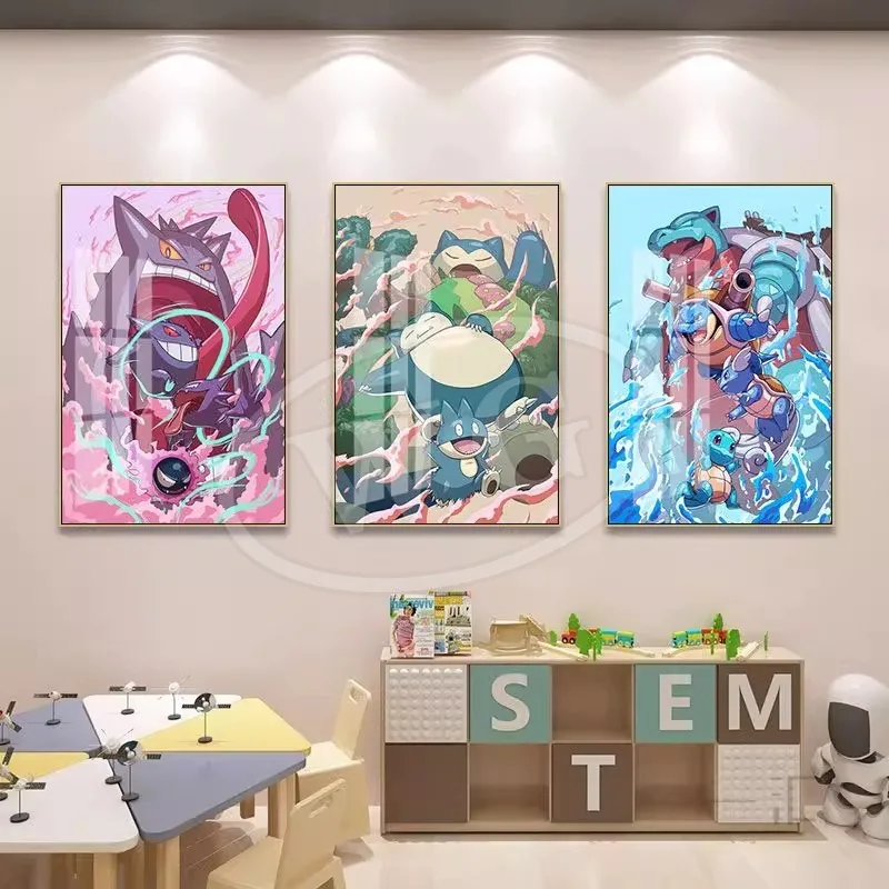 Pikachu Decorative Painting Cartoon Anime Cream Style Bedroom Dormitory Room Renovation Wall Decoration Mural
Pikachu Decorative Painting Cartoon Anime Cream Style Bedroom Dormitory Room Renovation Wall Decoration Mural