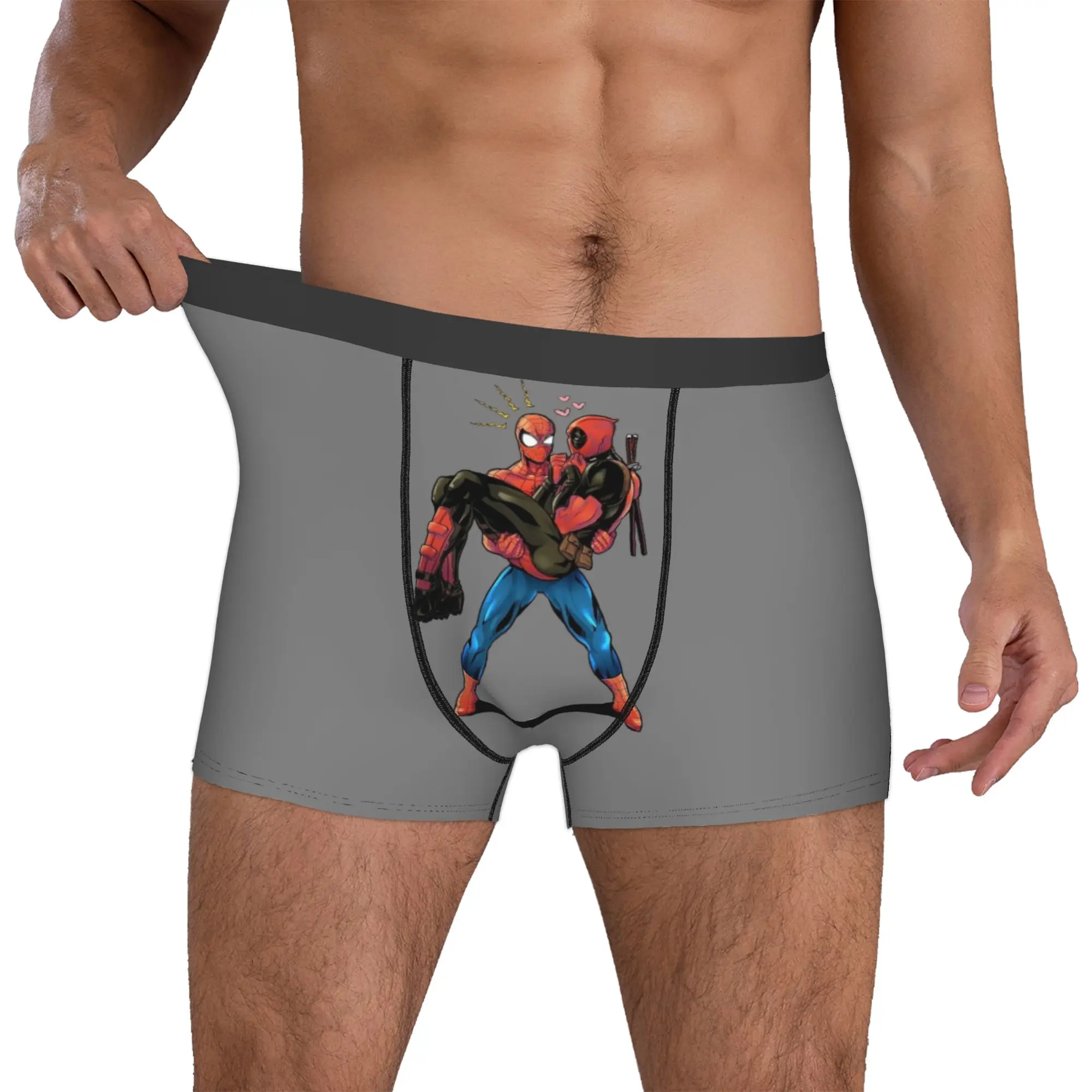 Custom Male Funny D-Deadpool Manga Underwear Boxer Briefs Stretch Shorts Panties Underpants
Custom Male Funny D-Deadpool Manga Underwear Boxer Briefs Stretch Shorts Panties Underpants