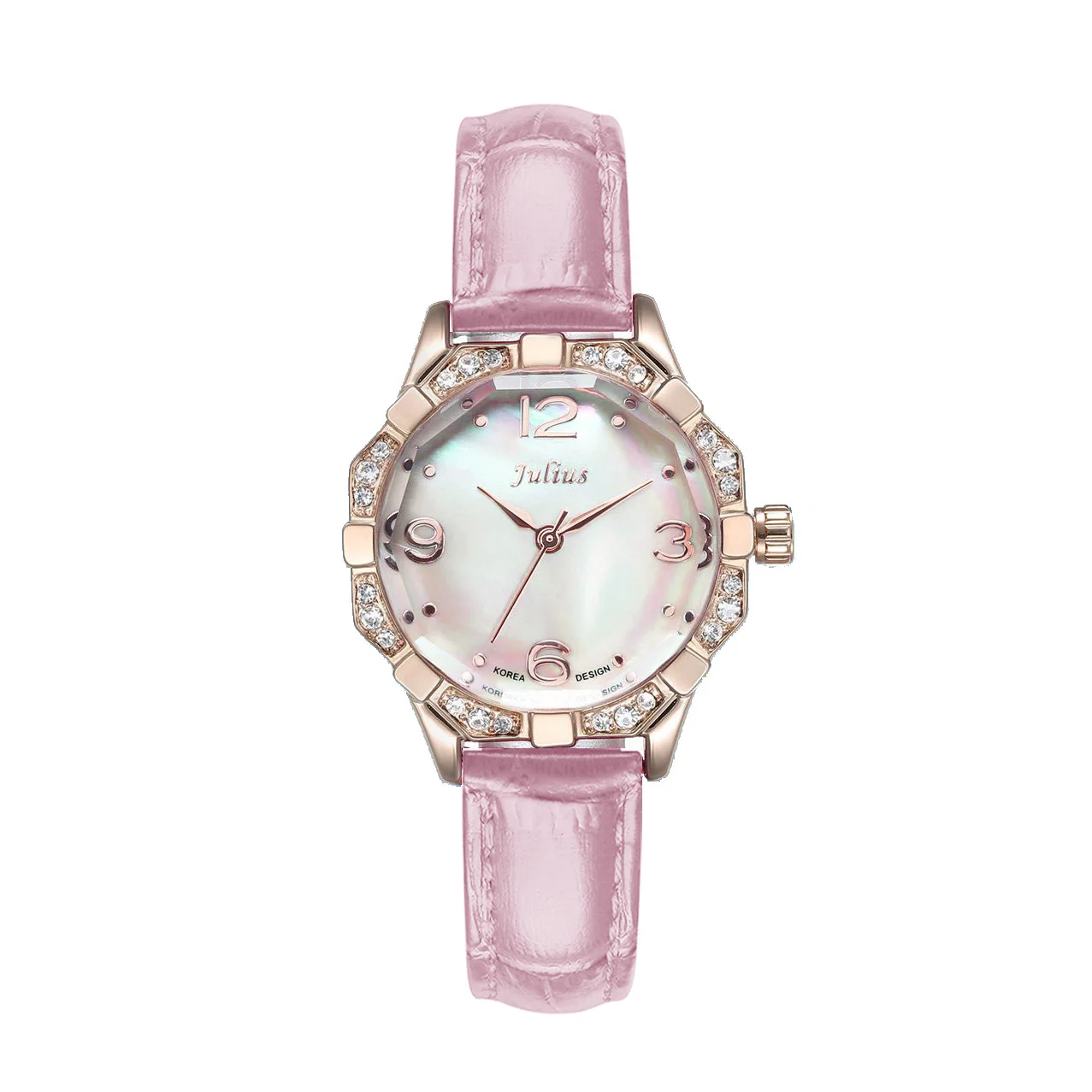 Женские часы Julius с маленькими стразами, женские часы с перламутром, японский кварцевый модный браслет для часов, кожаный подарок для девочек, без коробки
Женские часы Julius с маленькими стразами, женские часы с перламутром, японский кварцевый модный браслет для часов, кожаный подарок для девочек, без коробки