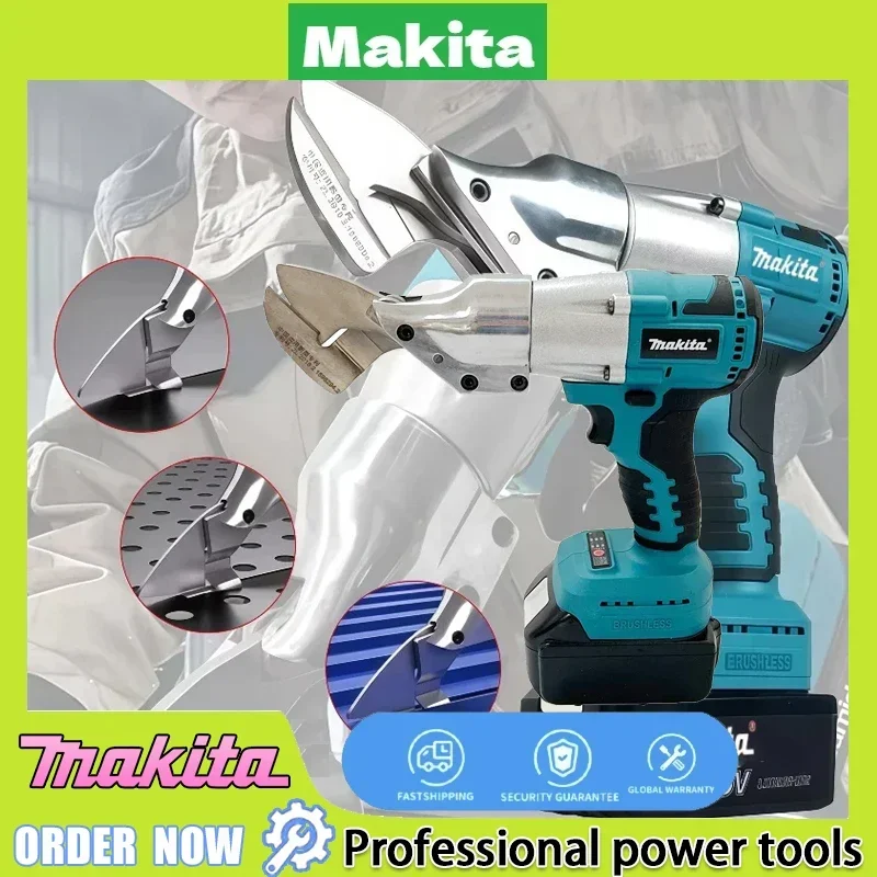 Makita Brushless Electric Scissors Rechargeable Cordless Iron Sheet Scissors Cutting Tools Metal Sheet Shear Fit 20V Battery
Makita Brushless Electric Scissors Rechargeable Cordless Iron Sheet Scissors Cutting Tools Metal Sheet Shear Fit 20V Battery