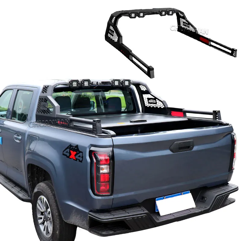 Universal Steel Truck Roll Bar for Navara D22 D40 Np300 Triton Hilux Revo 4x4 Pickup Sport Anti Roll Bar with Lightcustom
Universal Steel Truck Roll Bar for Navara D22 D40 Np300 Triton Hilux Revo 4x4 Pickup Sport Anti Roll Bar with Lightcustom