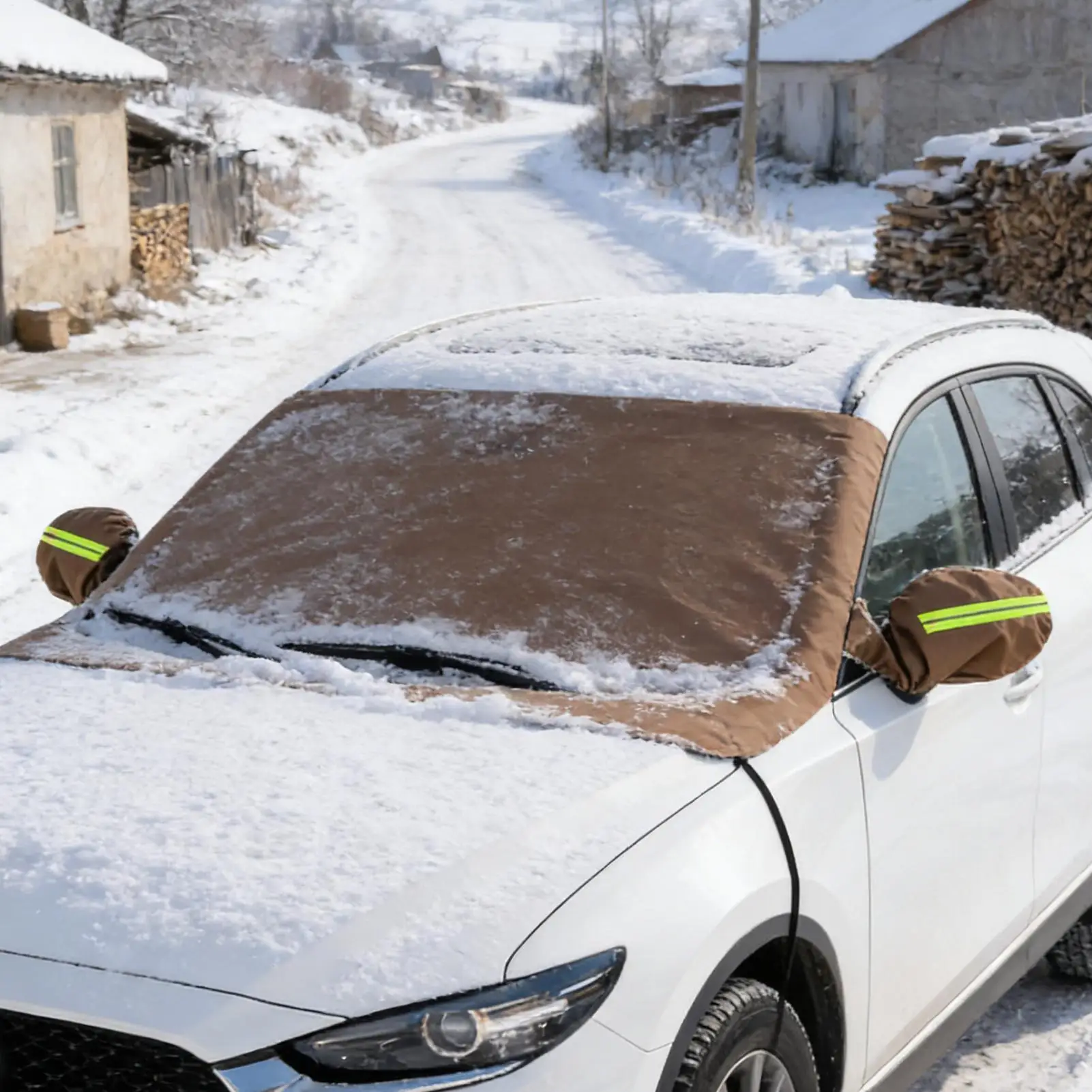 Windshield Snow Cover Windproof PU Leather Waterproof Auto Exterior Supplies Windshield Snow And Ice Cover For Sedans Winter
Windshield Snow Cover Windproof PU Leather Waterproof Auto Exterior Supplies Windshield Snow And Ice Cover For Sedans Winter