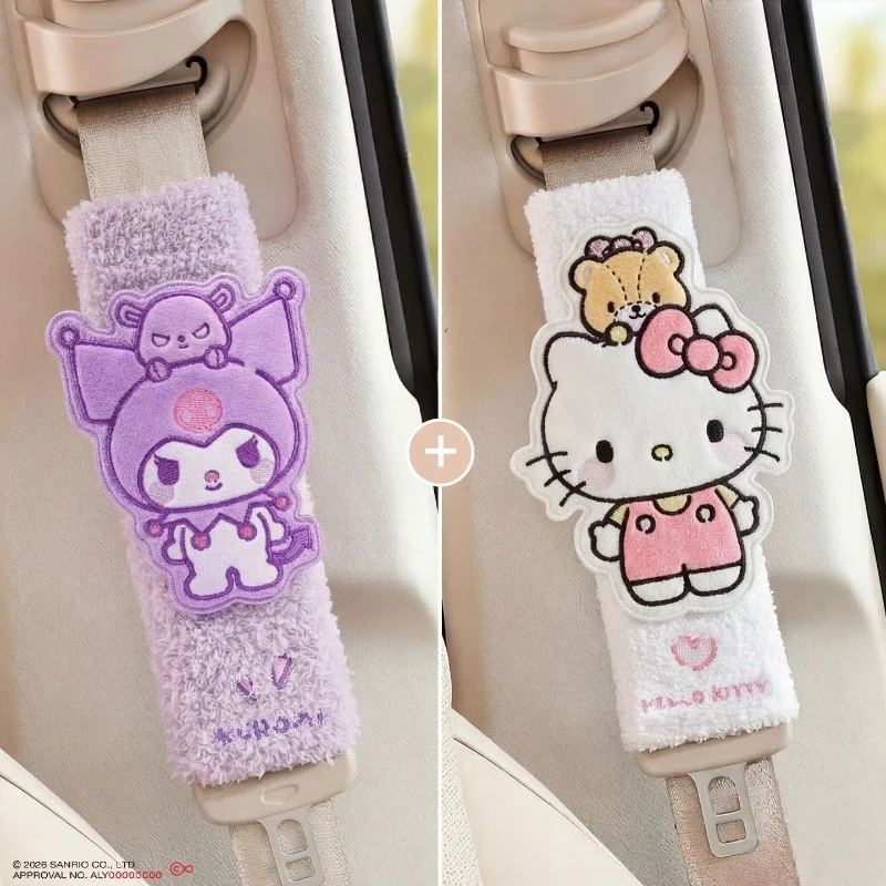 Anime Cartoon Kawaii Sanrio Cinnamoroll Car Safe Shoulder Pads Melody Retainer Children Insurance Anti-wear Protective Case Gift
Anime Cartoon Kawaii Sanrio Cinnamoroll Car Safe Shoulder Pads Melody Retainer Children Insurance Anti-wear Protective Case Gift