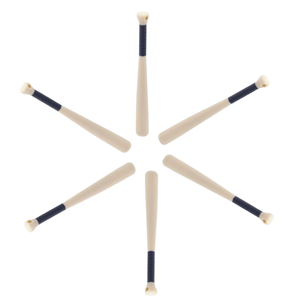 6 Pcs House Miniature Baseball Bat Dollhouse Sports Items Bats Decorate Prop Decorative
6 Pcs House Miniature Baseball Bat Dollhouse Sports Items Bats Decorate Prop Decorative