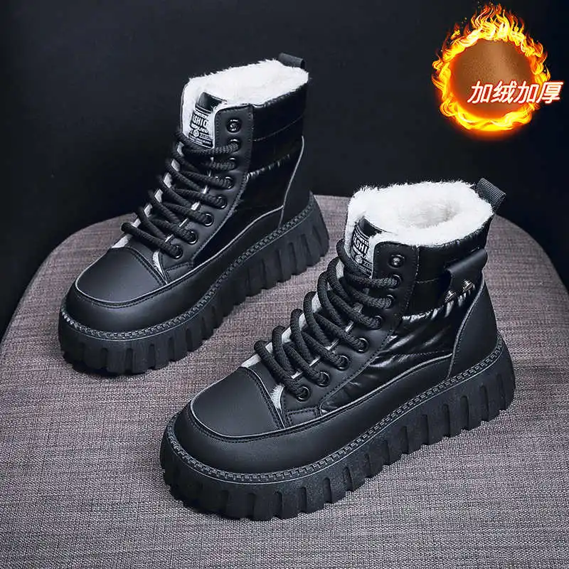 Very Warm Round Nose Sneakers Women's Luxury Skateboarding Famous Brand Luxury Boot Tennis Shoes Womans Sport Deals
Very Warm Round Nose Sneakers Women's Luxury Skateboarding Famous Brand Luxury Boot Tennis Shoes Womans Sport Deals