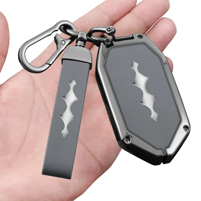Zinc Alloy Leather Car Key Case Anti-fall Cover For BYD Leopard 5 Fang ChengBao 5 2023 2024 Protection Keychain Car Accessories
Zinc Alloy Leather Car Key Case Anti-fall Cover For BYD Leopard 5 Fang ChengBao 5 2023 2024 Protection Keychain Car Accessories