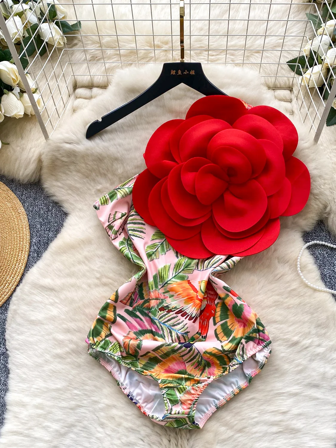 Women's Red Flower Bodysuit Print Jumpsuits Overalls Y2k Sleeveless Playsuits Vintage Swimwear Sexy Rompers Coquette Clothes New
Women's Red Flower Bodysuit Print Jumpsuits Overalls Y2k Sleeveless Playsuits Vintage Swimwear Sexy Rompers Coquette Clothes New