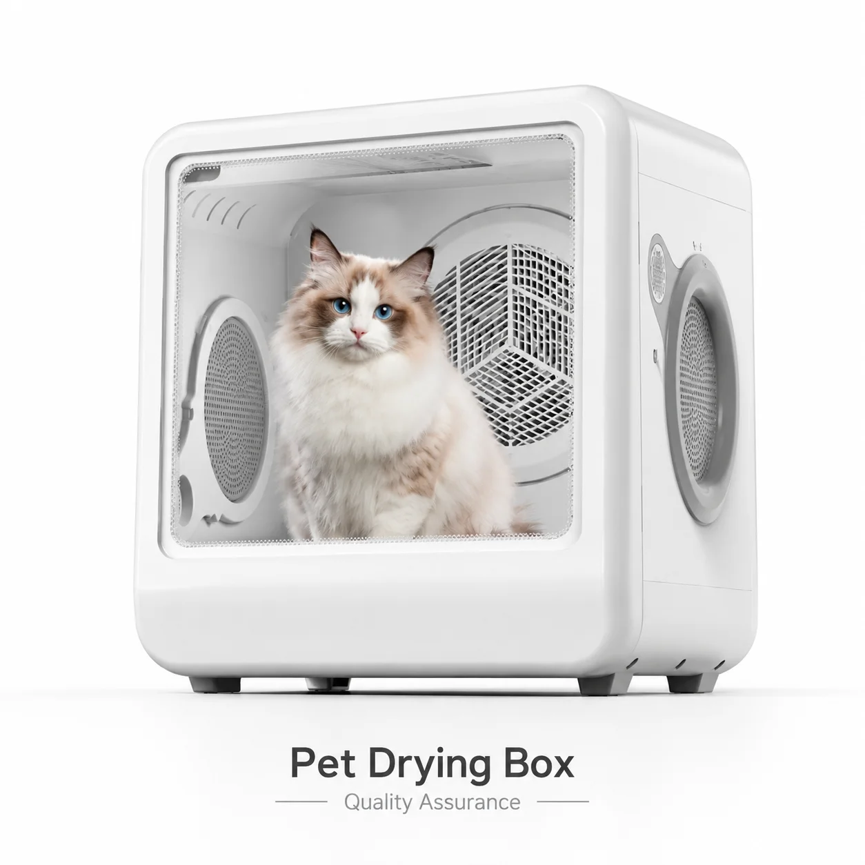 Automatic Pet Drying Box for Cats Small Dogs, 60L Large Capacity, Smart Temperature Control, 360° Airflow, Ultra Quiet Dog Hair
Automatic Pet Drying Box for Cats Small Dogs, 60L Large Capacity, Smart Temperature Control, 360° Airflow, Ultra Quiet Dog Hair