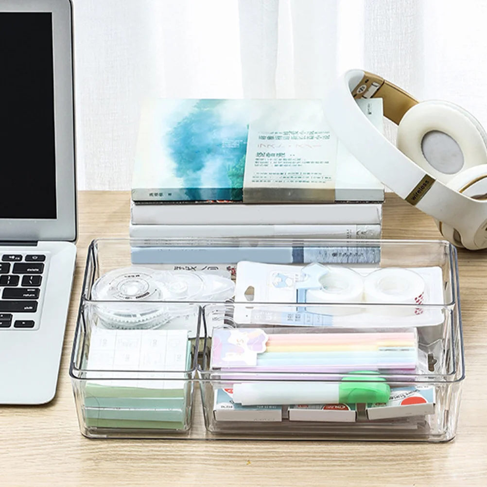2Pcs Desktop Drawer Organizing Box Multi-Compartment Storage Bin for Drawer Partition Sundries Sorting Organizer Container
2Pcs Desktop Drawer Organizing Box Multi-Compartment Storage Bin for Drawer Partition Sundries Sorting Organizer Container