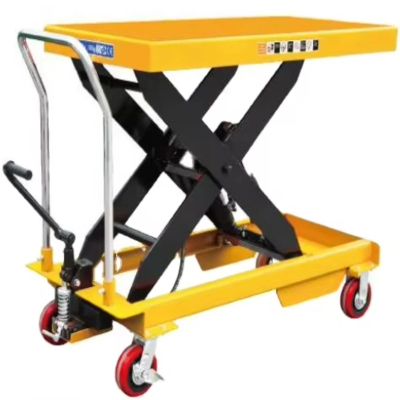 450kg 600 kg Heighten Hydraulic Lift Table PU Wheels Scissor Manual Lift Platform Tables With Rollers
450kg 600 kg Heighten Hydraulic Lift Table PU Wheels Scissor Manual Lift Platform Tables With Rollers