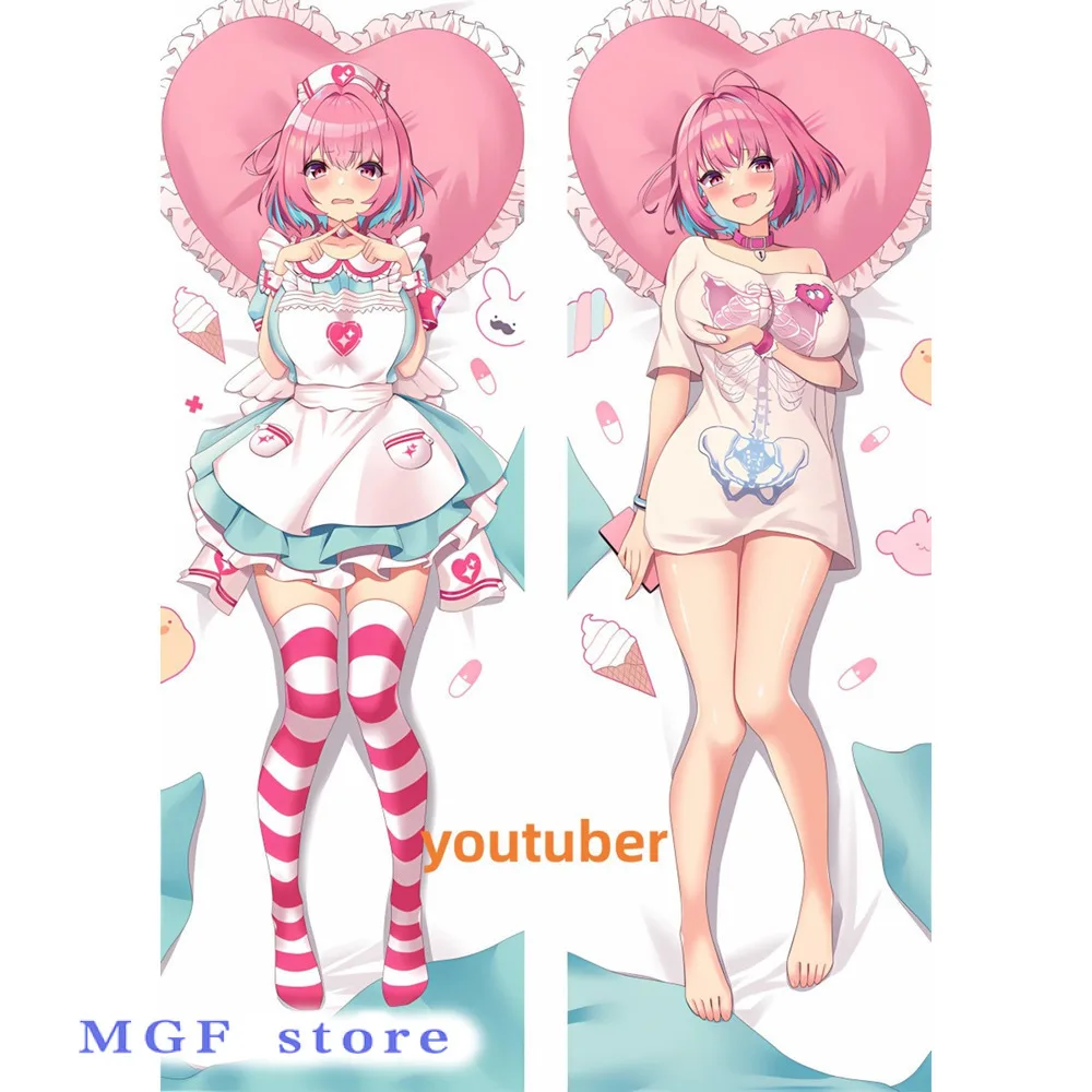 Dakimakura Anime Pillow Case Youtuber Double-Sided Print Of Life-Size Body Pillowcase Gifts Can Be Customized 
Dakimakura Anime Pillow Case Youtuber Double-Sided Print Of Life-Size Body Pillowcase Gifts Can Be Customized