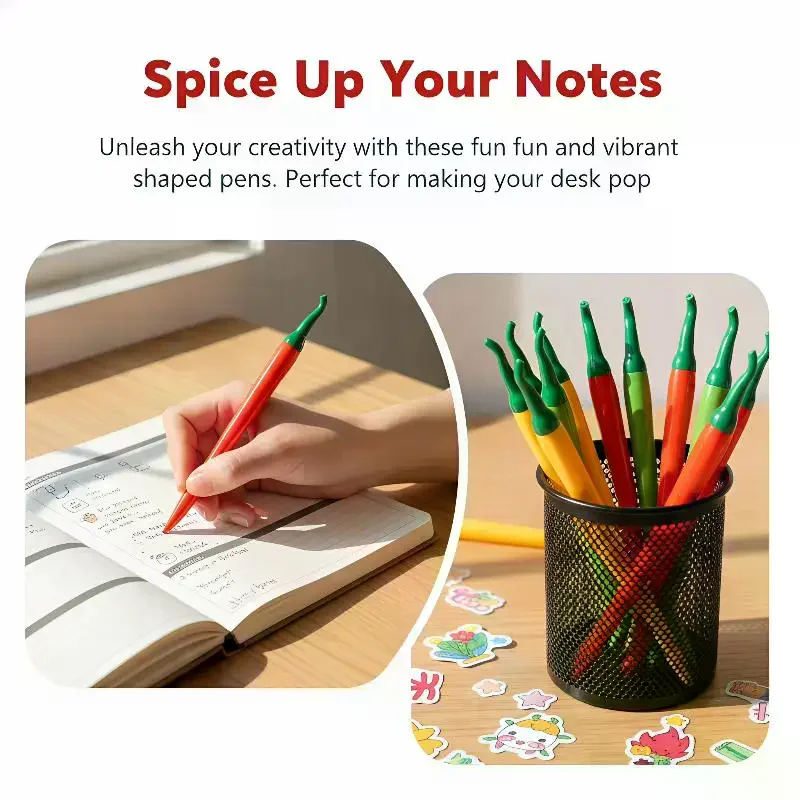 5Pcs Cute Simulation Cayenne Series Gel Pens Office School Stationery Writing Pen For Kids Creative Signing Pens
5Pcs Cute Simulation Cayenne Series Gel Pens Office School Stationery Writing Pen For Kids Creative Signing Pens