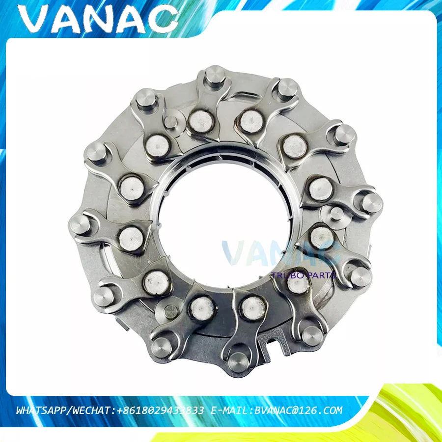 Turbo nozzle ring TF035 28231-27800 49135-07100 49135-07301 variable geometry For HYUNDAI Santa Fe D4EB D4EB-V 2.2L CRDi
Turbo nozzle ring TF035 28231-27800 49135-07100 49135-07301 variable geometry For HYUNDAI Santa Fe D4EB D4EB-V 2.2L CRDi