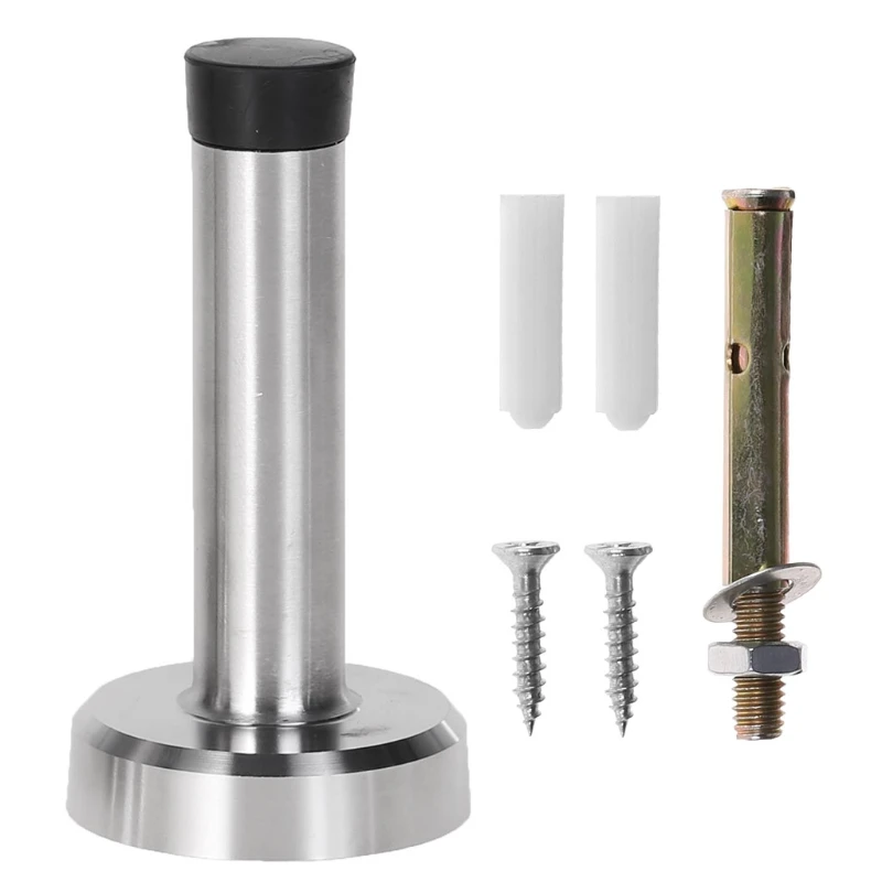 Stainless Steel Door Stop Stopper, Wall Mounted Protector, Sound Dampening, Bumper
Stainless Steel Door Stop Stopper, Wall Mounted Protector, Sound Dampening, Bumper