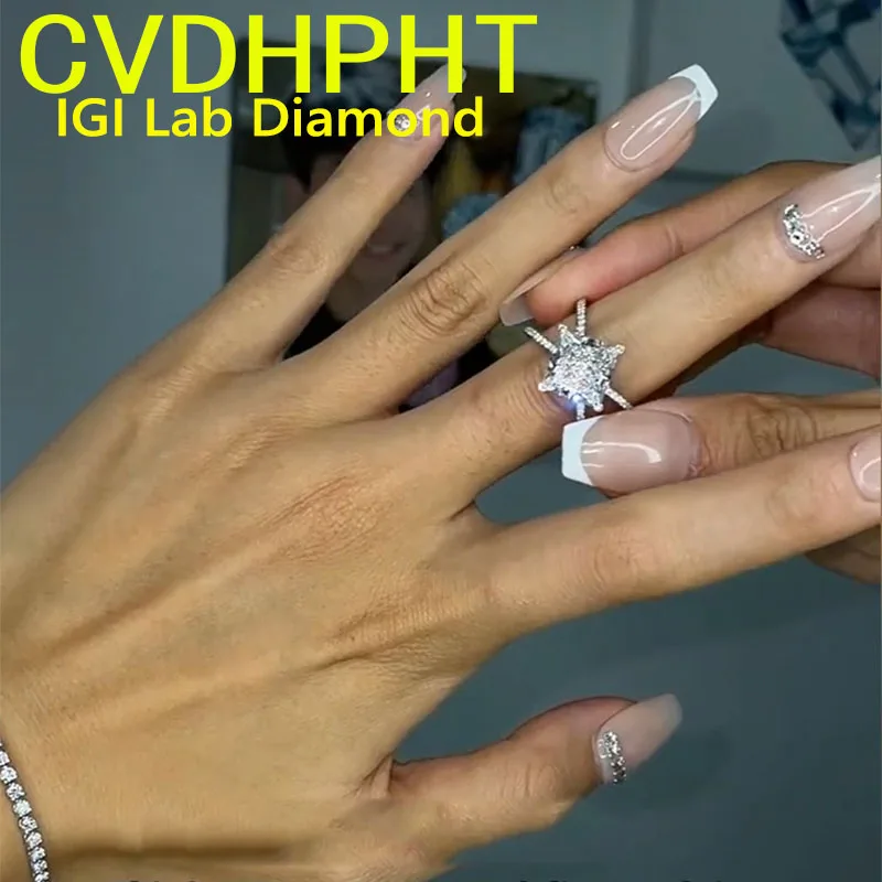 Solid 14K White gold Lab growm dimaond IGI ring princess cut D VS1 Wedding ring engagement ring Factory Sell
Solid 14K White gold Lab growm dimaond IGI ring princess cut D VS1 Wedding ring engagement ring Factory Sell