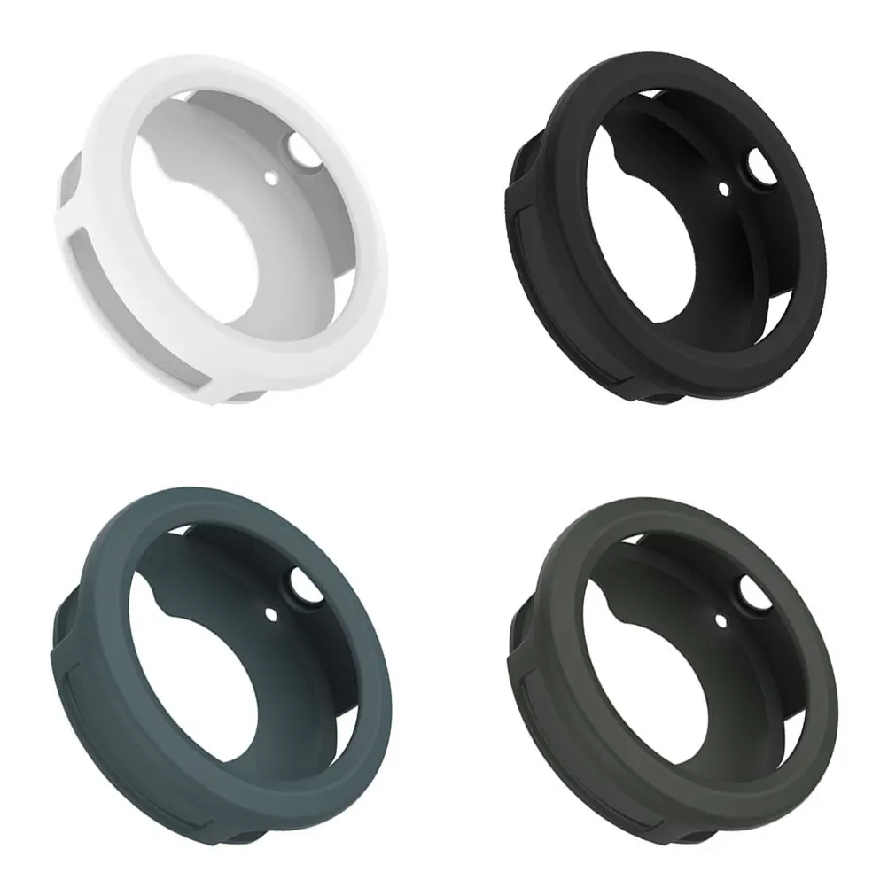 4Pcs Smart Watch Protective Silicone Case Ultra-Light Slim Cover Full Protection Anti-Scratch Anti-Fall for 3