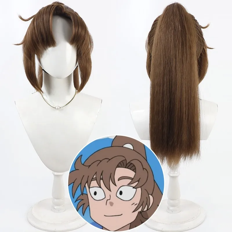 Парик для косплея Nintama Rantaro Zenpoji Isaku, длина 60 см, коричневый хвост, термостойкие синтетические волосы
Парик для косплея Nintama Rantaro Zenpoji Isaku, длина 60 см, коричневый хвост, термостойкие синтетические волосы