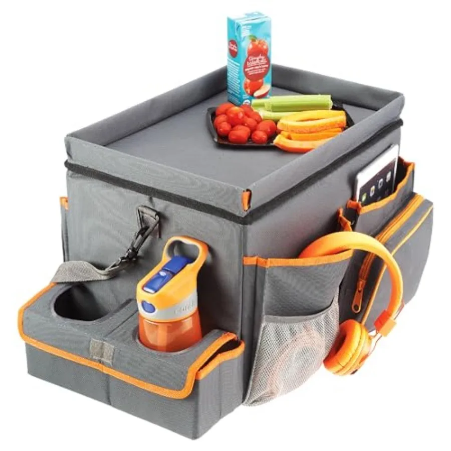CarHop Front Seat Car Organizer with Car Cup Holder, Passenger Seat Tray and Padded Filing or Cooler Compartment with Side Pock
CarHop Front Seat Car Organizer with Car Cup Holder, Passenger Seat Tray and Padded Filing or Cooler Compartment with Side Pock