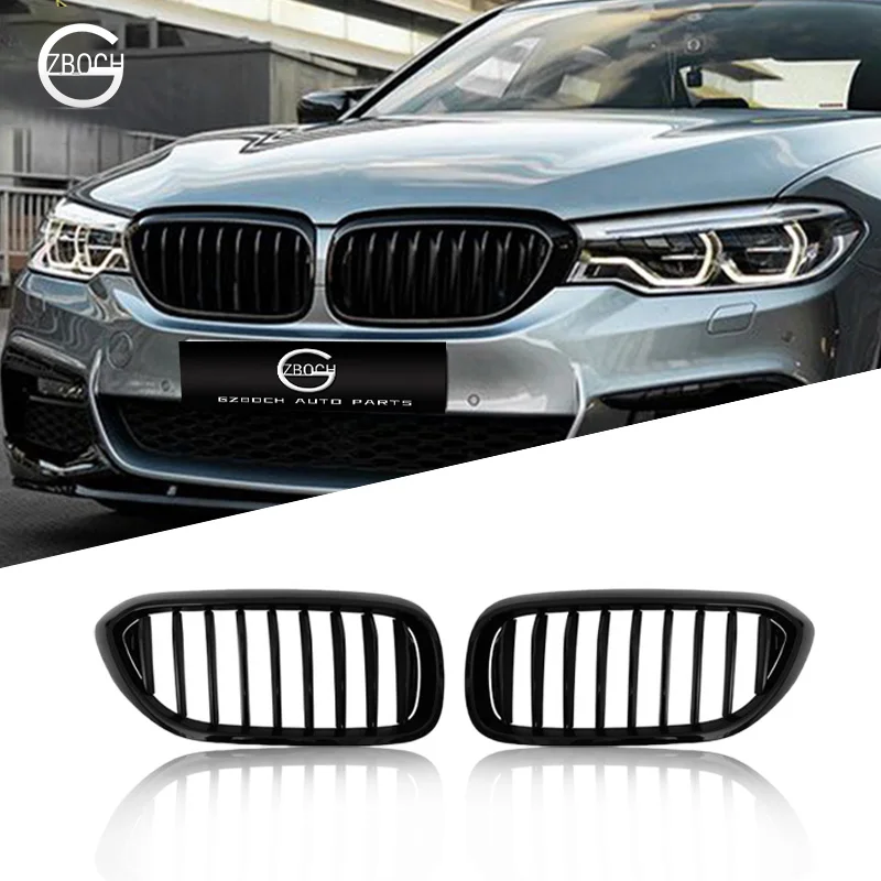 G30 /G38 Car grill For BMW 5 series G30 pre single line Bright black front grille Facelift Refit retrofit glossy black grill
G30 /G38 Car grill For BMW 5 series G30 pre single line Bright black front grille Facelift Refit retrofit glossy black grill