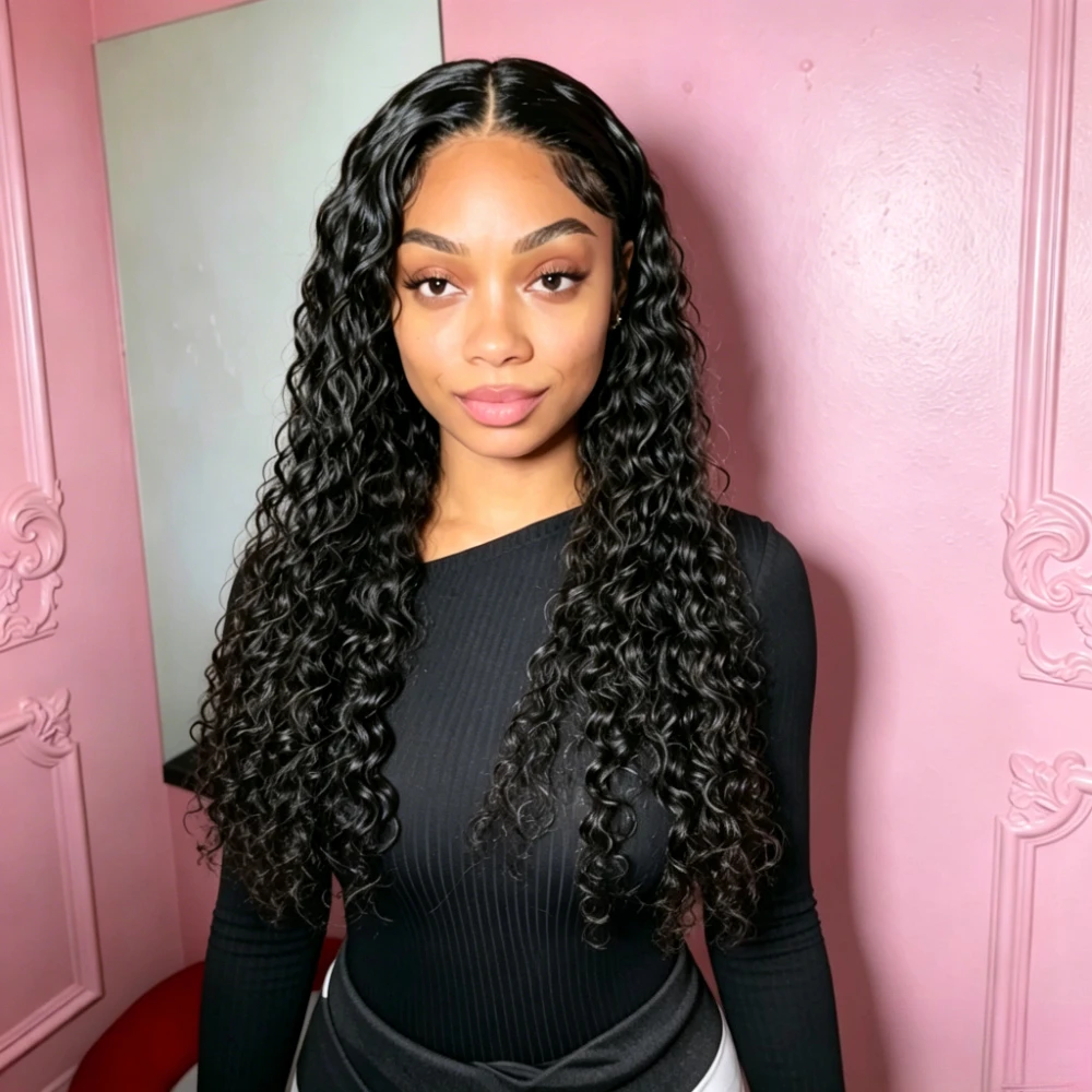 46 Inch Deep & Water Wave Curly Human Hair Wig 13x6 HD Transparent Lace Front 360 Full Lace 200% Density Pre Plucked Natural Wigs For Women
46 Inch Deep & Water Wave Curly Human Hair Wig 13x6 HD Transparent Lace Front 360 Full Lace 200% Density Pre Plucked Natural Wigs For Women