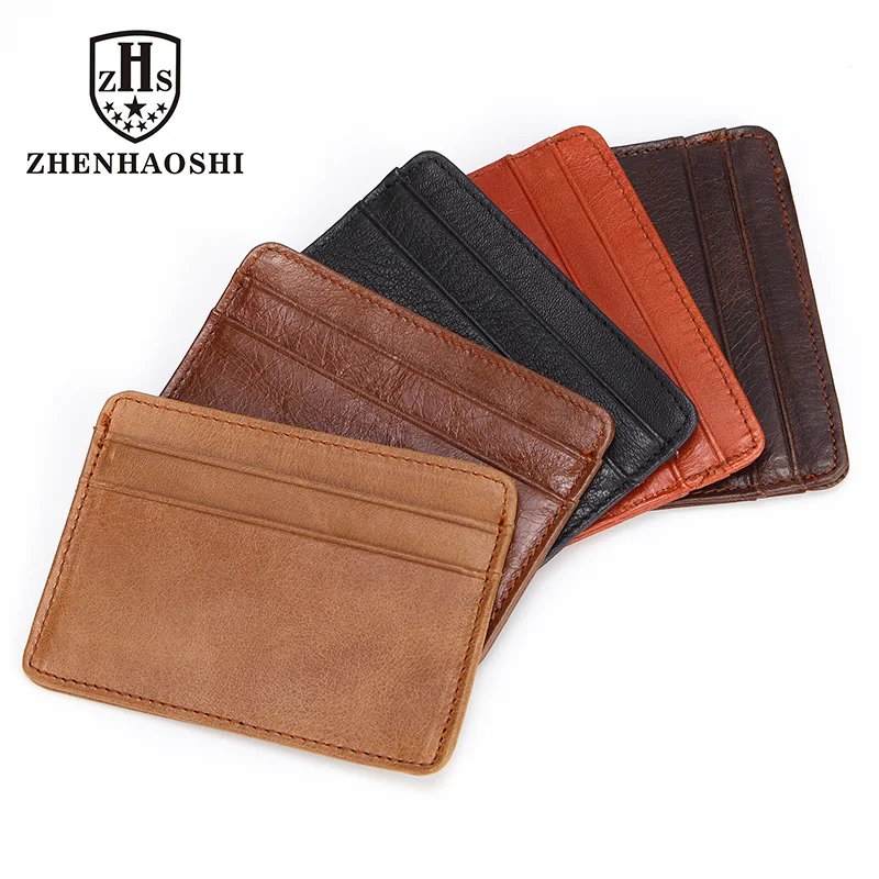 New Cow Leather Men's Card Bag Coin Purse Slim Credit Card Holder Wallet For Men and Women ID Card Pocket
New Cow Leather Men's Card Bag Coin Purse Slim Credit Card Holder Wallet For Men and Women ID Card Pocket