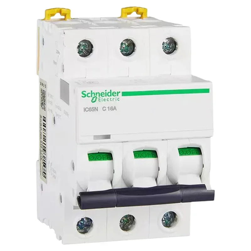 Schneider MCB Air Switch 1/2/3/4P Miniature Circuit Breaker iC65N D Household 2/3/4/6/10/16/20/25/32/40/50/60/63a Air Switch AC
Schneider MCB Air Switch 1/2/3/4P Miniature Circuit Breaker iC65N D Household 2/3/4/6/10/16/20/25/32/40/50/60/63a Air Switch AC