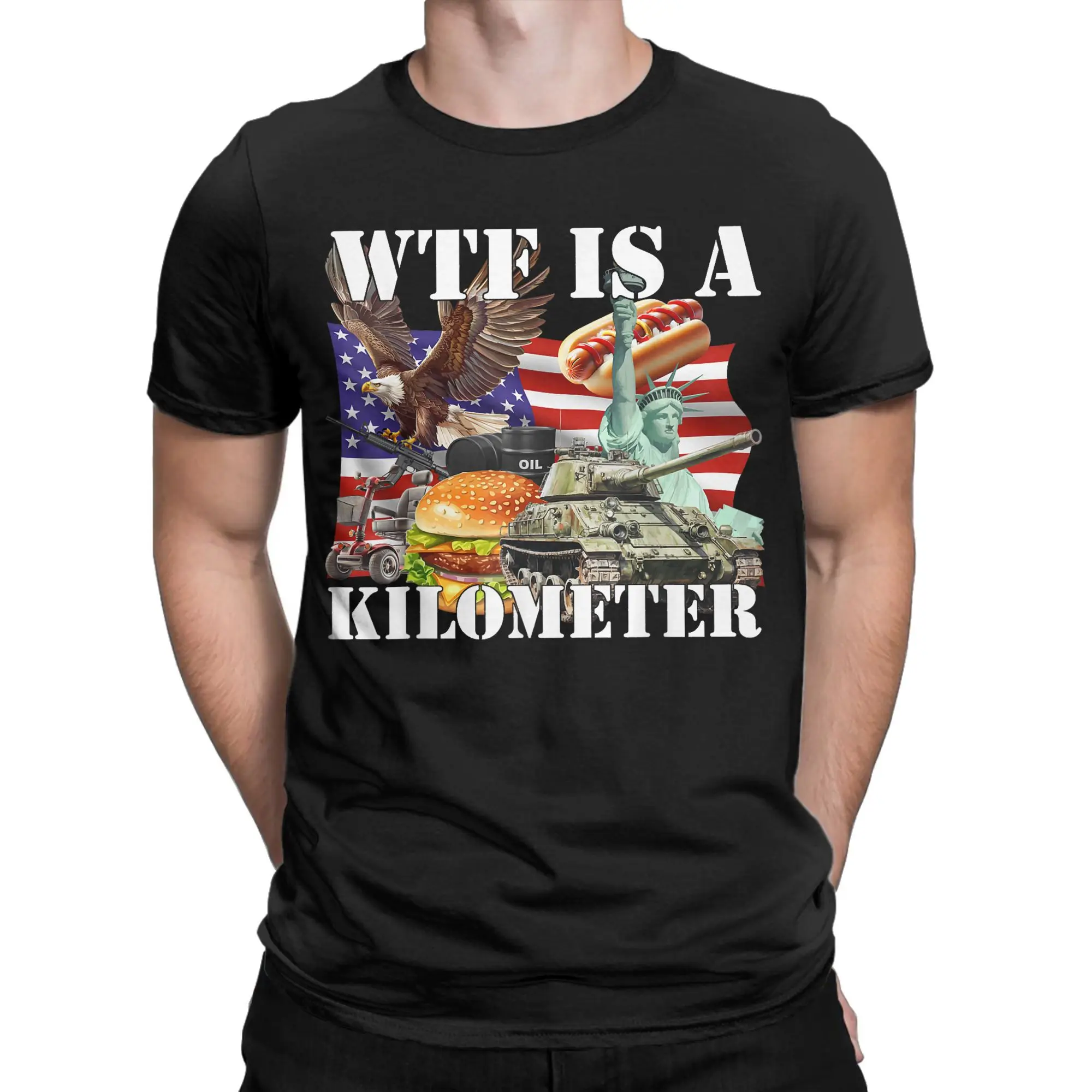 Harajuku T-Shirt What Is A Kilometer Pure Cotton T-Shirts Popular Tee Shirt for Male Summer Y2K Classic Casual Short Sleeve Tee
Harajuku T-Shirt What Is A Kilometer Pure Cotton T-Shirts Popular Tee Shirt for Male Summer Y2K Classic Casual Short Sleeve Tee