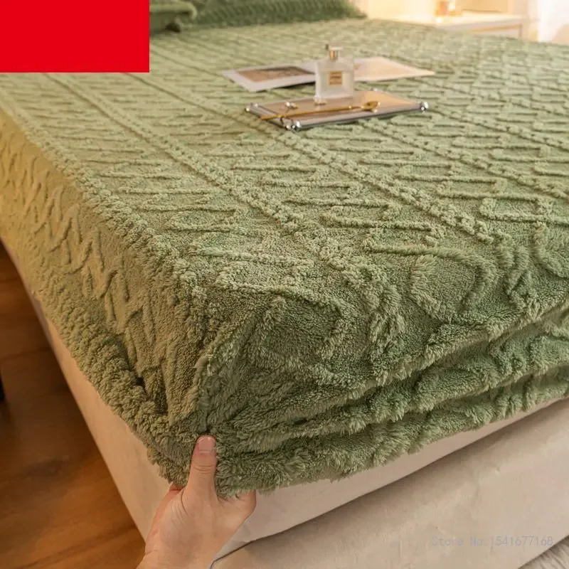 Creative Fitted Sheet for Winter Velvet, Coral Velvet, Flannel, Protective Cover, One-Piece Sheet, Milk, Fitted, 200X220 CM, 1Pc
Creative Fitted Sheet for Winter Velvet, Coral Velvet, Flannel, Protective Cover, One-Piece Sheet, Milk, Fitted, 200X220 CM, 1Pc
