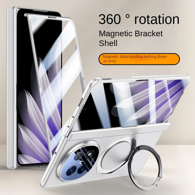 Magsafe Magnetic Metal Holder With Tempered Glass Flim Full Protect Case For Oppo Find N5 Find N5 Spring Hinge Folded Cover Fund
Magsafe Magnetic Metal Holder With Tempered Glass Flim Full Protect Case For Oppo Find N5 Find N5 Spring Hinge Folded Cover Fund