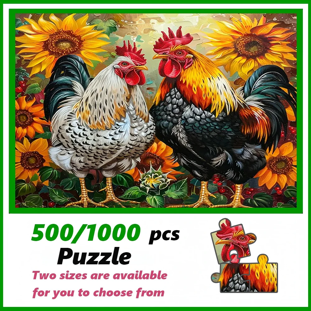 A high-quality 500/1000-piece puzzle, perfect for adults, is a fun family game that helps relieve stress and is great fo
A high-quality 500/1000-piece puzzle, perfect for adults, is a fun family game that helps relieve stress and is great fo