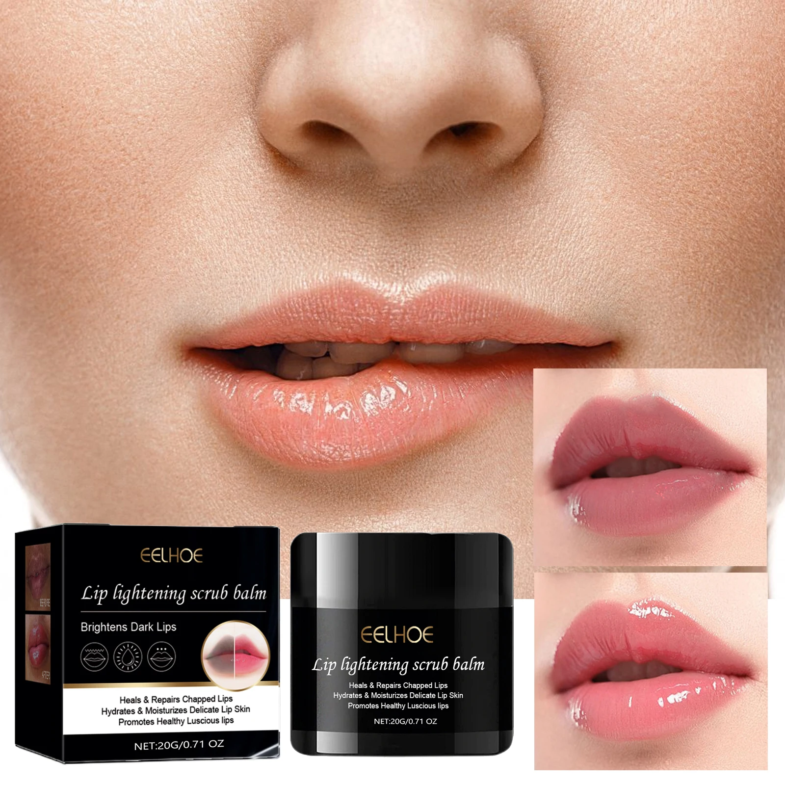 EELHOE Lip Scrub Exfoliator Sugar Cleansing for Dead Skin Hydrating Nourishing Dry Lips Revitalizing Plumping Lip Treatment
EELHOE Lip Scrub Exfoliator Sugar Cleansing for Dead Skin Hydrating Nourishing Dry Lips Revitalizing Plumping Lip Treatment