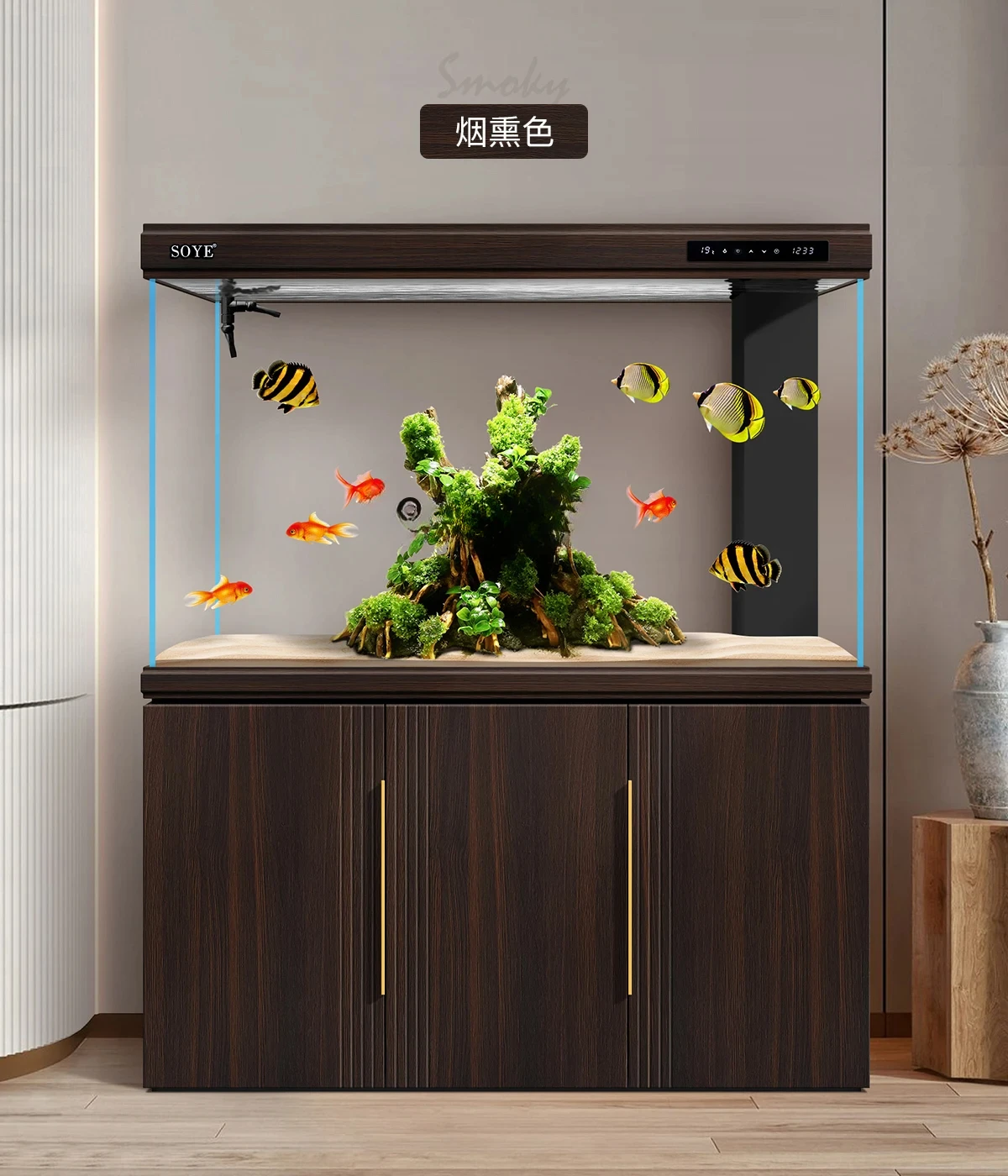 Fish Tank Aquarium Living Room Large Luxury Super White Hallway Screen Bottom Filter Ecological Intelligence Hallway
Fish Tank Aquarium Living Room Large Luxury Super White Hallway Screen Bottom Filter Ecological Intelligence Hallway