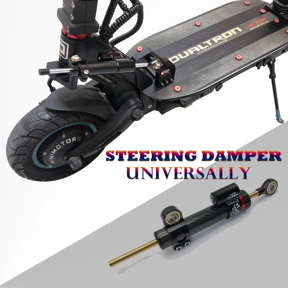 New CNC Directional Damper For Dualtron Thunder II Victor Electric Scooter Increase High Speed Stabilize Stability Safety
New CNC Directional Damper For Dualtron Thunder II Victor Electric Scooter Increase High Speed Stabilize Stability Safety