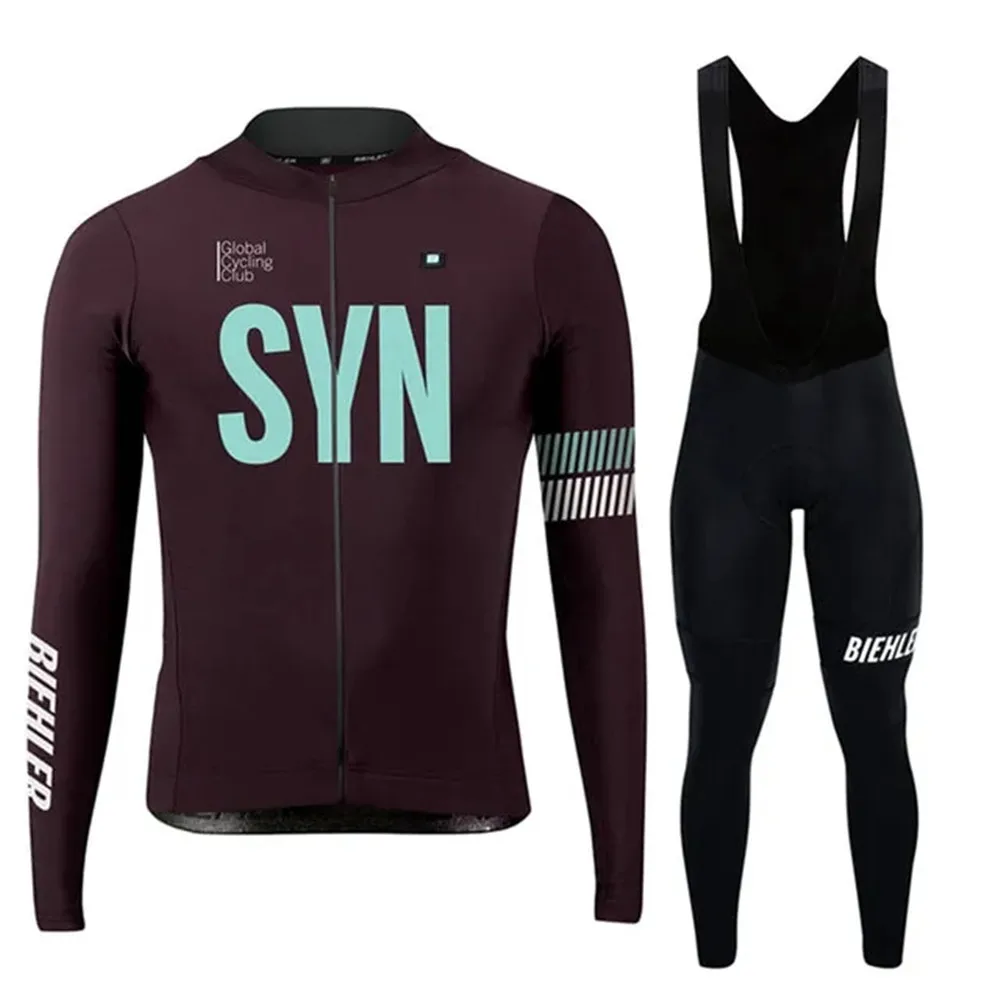 BIEHLER Summer Bike Cool Refreshing Bib Tights Sets Men SYN Cycling Jersey Long Sleeve Autumn Thin Bicycle Cycle Jerseys Hombre 
BIEHLER Summer Bike Cool Refreshing Bib Tights Sets Men SYN Cycling Jersey Long Sleeve Autumn Thin Bicycle Cycle Jerseys Hombre