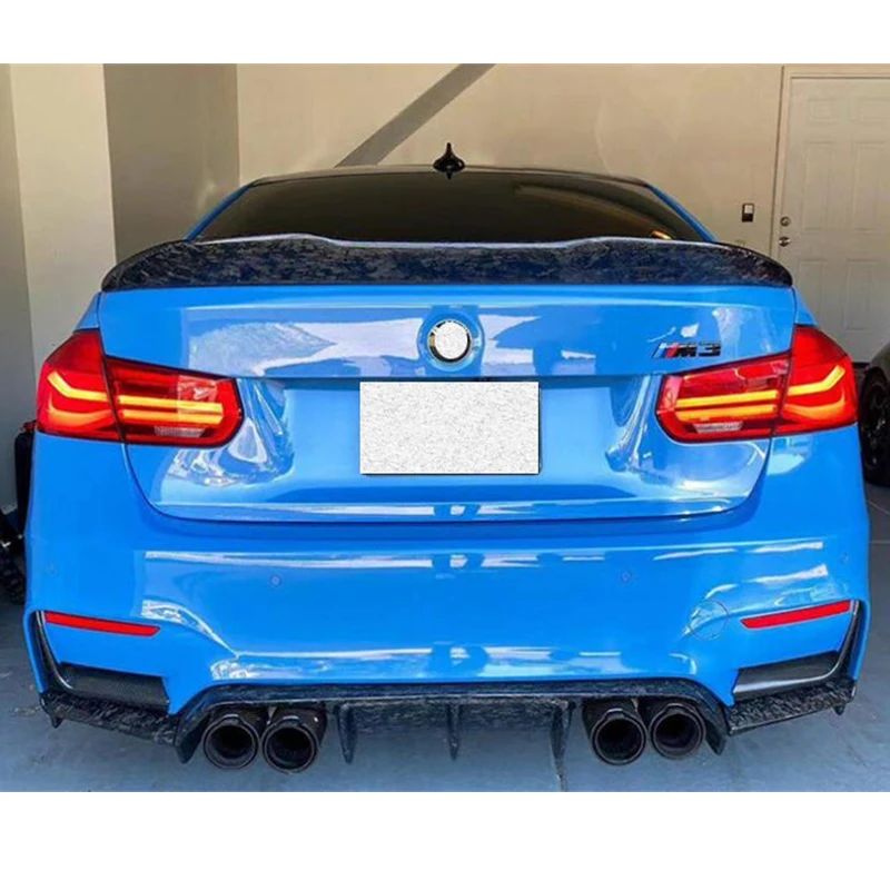 For BMW M3 F80 Sedan Real Carbon Fiber Rear Lip Spoiler Wing Car Trunk Boot Refit Black Tail Accessories CS Style 2014-2020 Year
For BMW M3 F80 Sedan Real Carbon Fiber Rear Lip Spoiler Wing Car Trunk Boot Refit Black Tail Accessories CS Style 2014-2020 Year