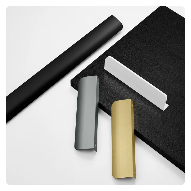 Aluminium Alloy Furniture Handles with Screws White Hidden Cabinet Pulls Drawer Knobs Long Pull Kitchen Cupboard Handle Hardware
Aluminium Alloy Furniture Handles with Screws White Hidden Cabinet Pulls Drawer Knobs Long Pull Kitchen Cupboard Handle Hardware