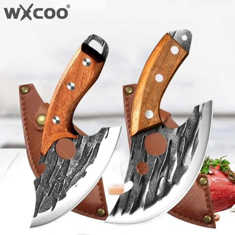 WXCOO Kitchen Knives Meat Cleaver Bottle Opener Multifunctional Barbecue Slicing Knife With Cover Lamb Steak Knife Meat Cutting
WXCOO Kitchen Knives Meat Cleaver Bottle Opener Multifunctional Barbecue Slicing Knife With Cover Lamb Steak Knife Meat Cutting