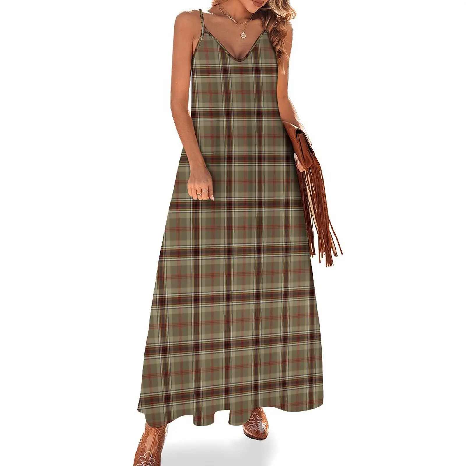 Clan O'Keefe Tartan Sleeveless Dress summer women's suit women's summer clothing 2025
Clan O'Keefe Tartan Sleeveless Dress summer women's suit women's summer clothing 2025
