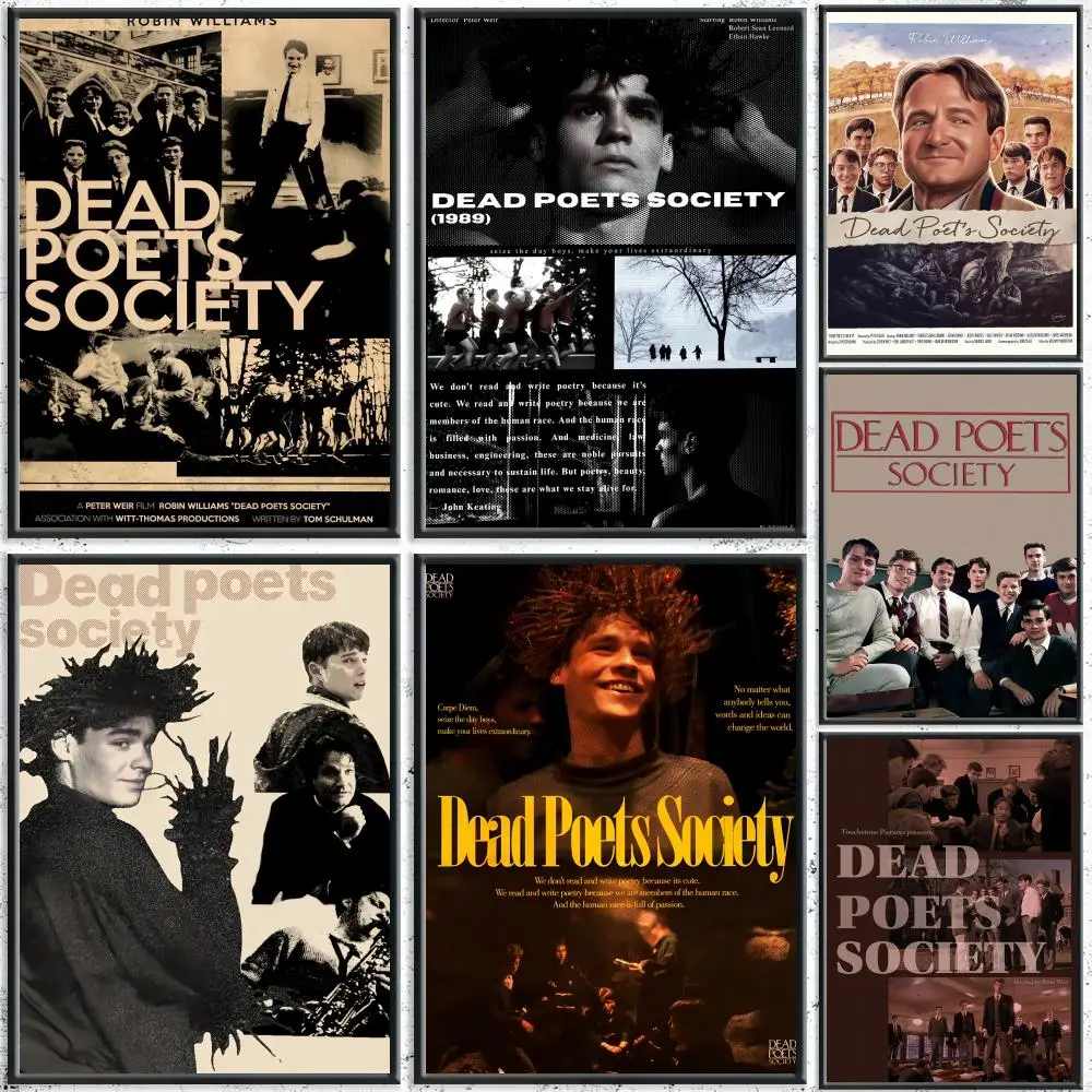 Movie D-Dead Poets Society Poster Premium Waterproof Aesthetic Wall Art for Living Room Bedroom Bar Home Decoration HD Print
Movie D-Dead Poets Society Poster Premium Waterproof Aesthetic Wall Art for Living Room Bedroom Bar Home Decoration HD Print