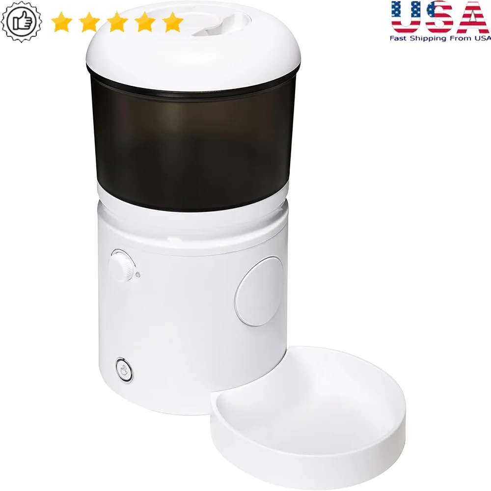 Automatic Pet Food Dispenser Cats Dogs 4L Programmable Timer Portion Control LCD Screen Auto Feeder Battery Backup
Automatic Pet Food Dispenser Cats Dogs 4L Programmable Timer Portion Control LCD Screen Auto Feeder Battery Backup