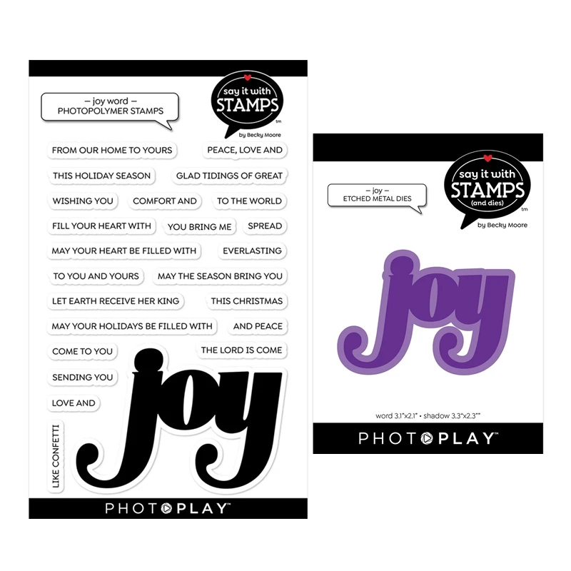 2023 New Joy Sentiments Words Clear Stamps Set Scrapbooking Paper Making Cutting Dies Frames Card Craft
2023 New Joy Sentiments Words Clear Stamps Set Scrapbooking Paper Making Cutting Dies Frames Card Craft